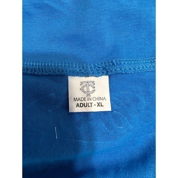 Minnesota Twins Mens Pullover Extra Large XL Blue Gray 1/4 Zip Logo MLB Baseball - Picture 8 of 13